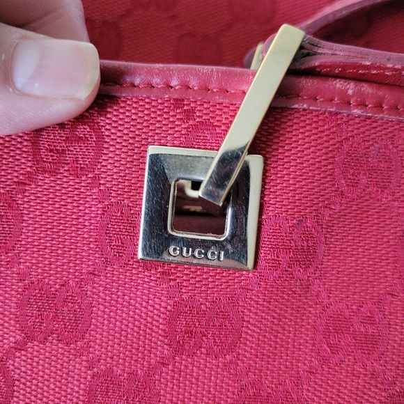 Authentic Gucci Canvas Tote with Certificate of Authenticity Good Condition - Picture 5 of 8